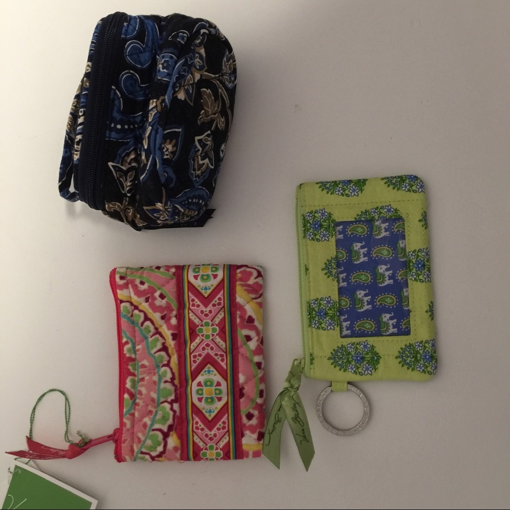 Vera Bradley Coin Purse, Jewelry Pouch, ID Holder